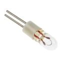 RS PRO BI-Pin Indicator Light Clear Lens 5V 60mA T1 3.15mm Diameter 16.5mm Length 100000h Lifespan 655-9378