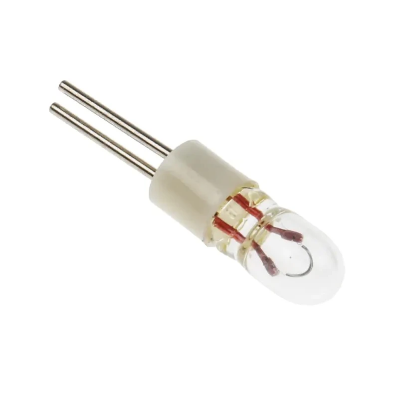 RS PRO BI-Pin Indicator Light Clear Lens 5V 60mA T1 3.15mm Diameter 16.5mm Length 100000h Lifespan 655-9378