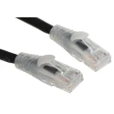 RS PRO Cat6 Ethernet Cable, 5 m, Black RJ45 Male to RJ45 Male, U/UTP Low Smoke Zero Halogen 657-2107
