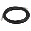 RS PRO Cat6 Ethernet Cable, 5 m, Black RJ45 Male to RJ45 Male, U/UTP Low Smoke Zero Halogen 657-2107