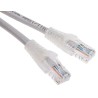 RS PRO Cat5e Ethernet Cable 0.5 m Grey RJ45 Male to RJ45 Male U/UTP PVC 30V 24 AWG 657-2090