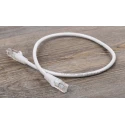 RS PRO Cat5e Ethernet Cable 0.5 m Grey RJ45 Male to RJ45 Male U/UTP PVC 30V 24 AWG 657-2090