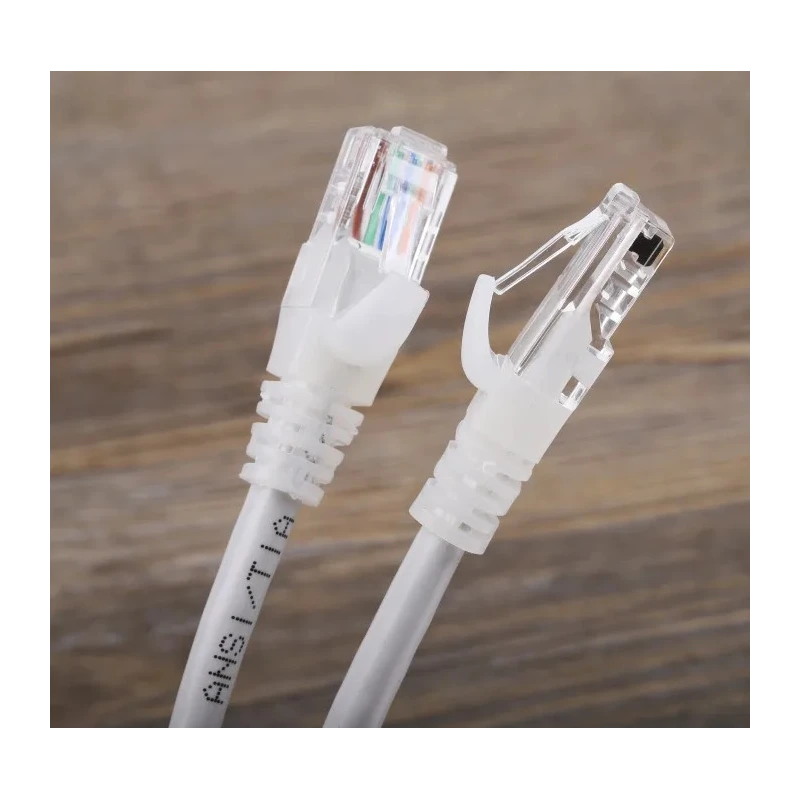 RS PRO Cat5e Ethernet Cable 0.5 m Grey RJ45 Male to RJ45 Male U/UTP PVC 30V 24 AWG 657-2090