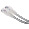 RS PRO Cat5e Ethernet Cable 0.5 m Grey RJ45 Male to RJ45 Male U/UTP PVC 30V 24 AWG 657-2090