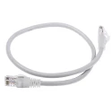 RS PRO Cat5e Ethernet Cable 0.5 m Grey RJ45 Male to RJ45 Male U/UTP PVC 30V 24 AWG 657-2090