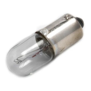RS PRO BA9S Indicator Light, Clear Lens, 50V, 50mA, 5000 h Lifespan BA9S