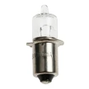 RS PRO Clear Halogen Bulb Mini Candle 9.3 mm Diameter 31 mm Length P13.5s Base 6.5V 90 lm 655-9586