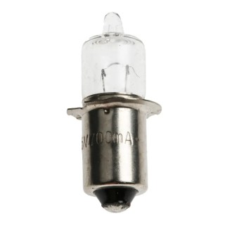 RS PRO Clear Halogen Bulb Mini Candle 9.3 mm Diameter 31 mm Length P13.5s Base 6.5V 90 lm 655-9586