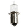 RS PRO Clear Halogen Bulb Mini Candle 9.3 mm Diameter 31 mm Length P13.5s Base 6.5V 90 lm 655-9586