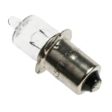 RS PRO Clear Halogen Bulb Mini Candle 9.3 mm Diameter 31 mm Length P13.5s Base 6.5V 90 lm 655-9586