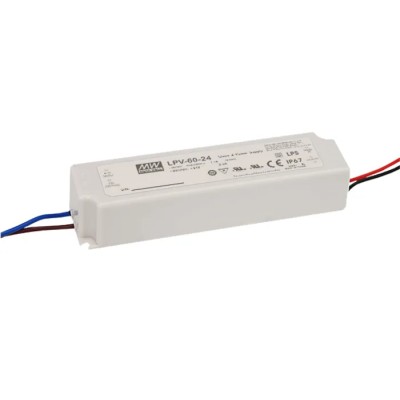MEAN WELL  IP67 Waterproof 1 Output LED Driver 48V 60W 1.25A