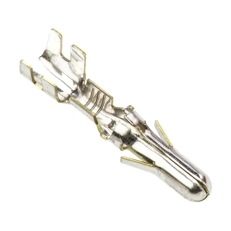 TE Connectivity Male Crimp Terminal 20 AWG to 14 AWG Tin Plated Brass Contact 17A 25mm Length 925715-1