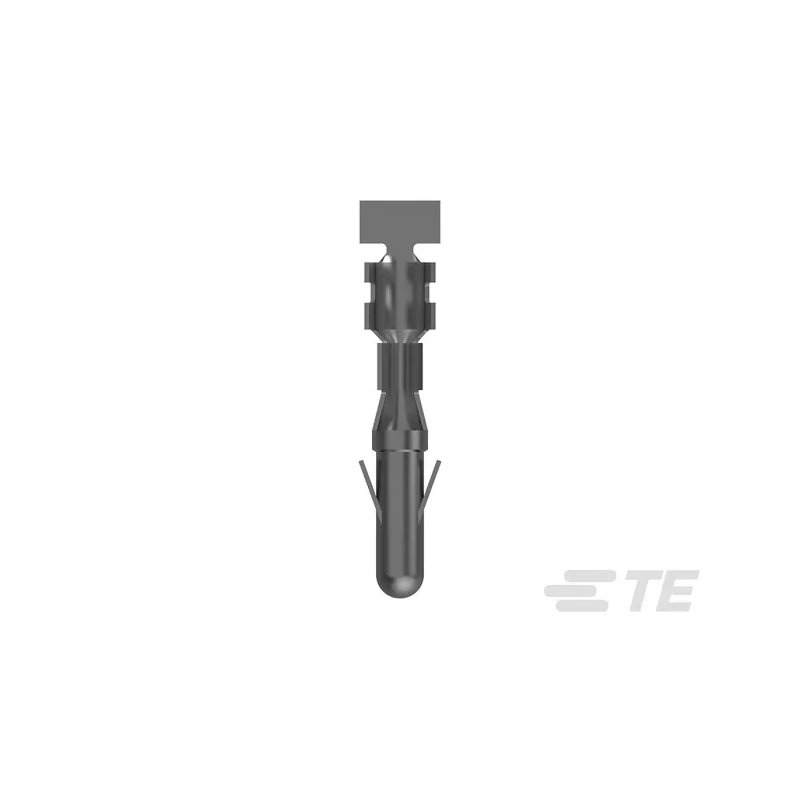 TE Connectivity Male Crimp Terminal 20 AWG to 14 AWG Tin Plated Brass Contact 17A 25mm Length 925715-1