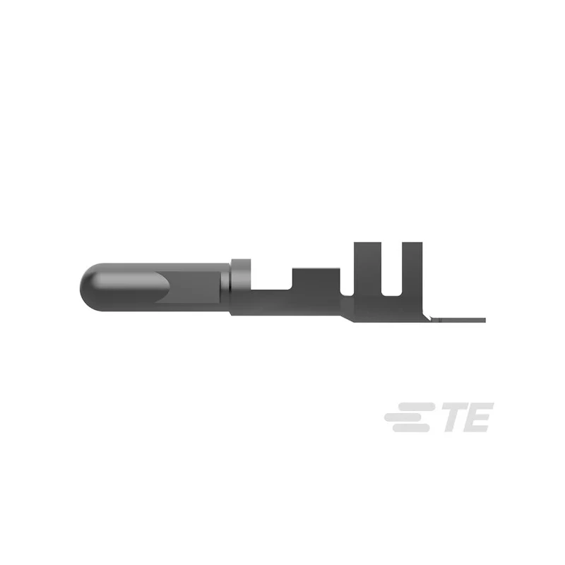TE Connectivity Male Crimp Terminal 20 AWG to 14 AWG Tin Plated Brass Contact 17A 25mm Length 925715-1