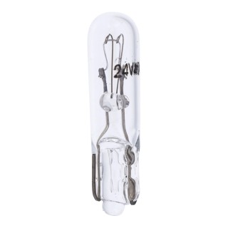 RS PRO Wedge Filament Indicator Light, Clear Lens, 12V, 30mA, 5mm Diameter, 20mm Length 655-9801