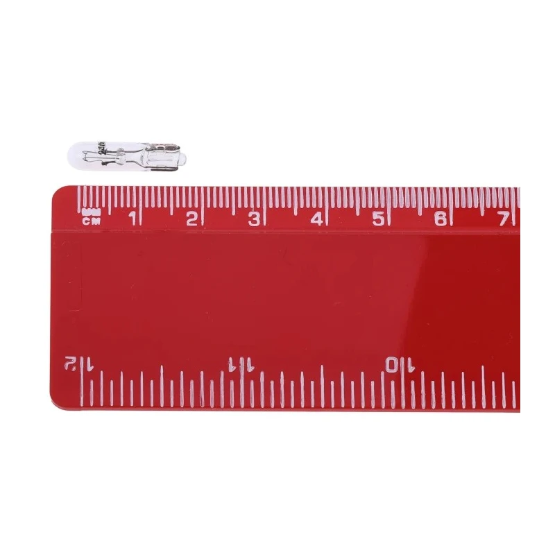 RS PRO Wedge Filament Indicator Light, Clear Lens, 12V, 30mA, 5mm Diameter, 20mm Length 655-9801