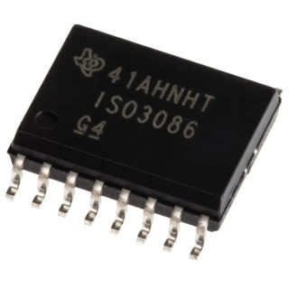 Texas Instruments CMOS Bipolar Line Transceiver IC, Surface Mount 16-Pin SOIC ISO3086DW