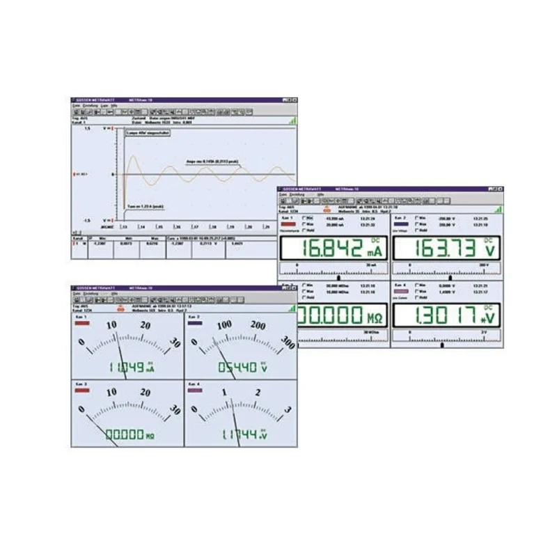 Gossen Metrawatt METRAwin 10 Multimeter Software for Use with Metrahit Multimeter GTZ3240000R0001