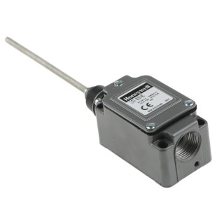 Honeywell Technologies LS Series Plunger Limit Switch, SPDT Double Break Contact, IP67, Die Cast Zinc Housing, 240V 8LS1-4C