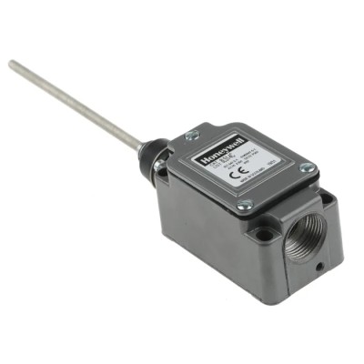 Honeywell Technologies LS Series Plunger Limit Switch, SPDT Double Break Contact, IP67, Die Cast Zinc Housing, 240V 8LS1-4C