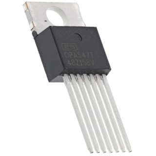 Texas Instruments High Voltage High Current Operational Amplifier 1 MHz, 7-Pin TO-220 Package OPA547T-1