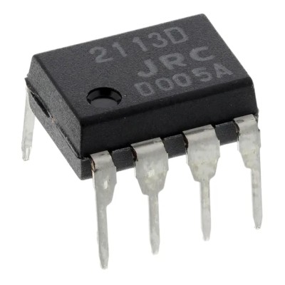 Nisshinbo Micro Devices Operational Amplifier 8-Pin PDIP, 0.25W Output Power NJM2113D