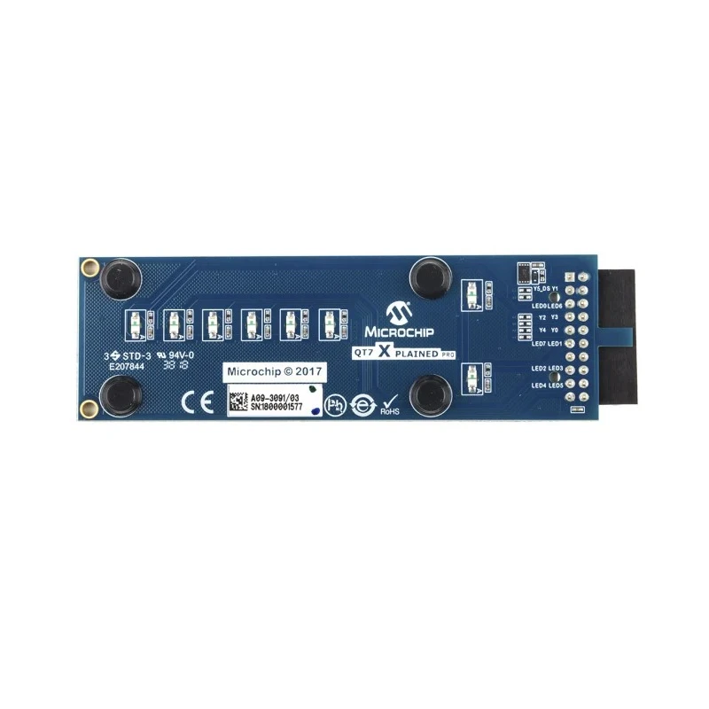 Microchip QT7 Xplained Pro Extension Kit Add On Board for Xplained Pro MCU Board ATQT7-XPRO