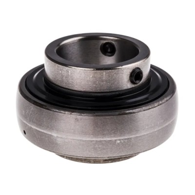 SKF Bearing Insert with 35 mm Inside Diameter, 72 mm Outside Diameter, Nitrile Rubber Material, 25.5 kN Dynamic YAR 207-2F