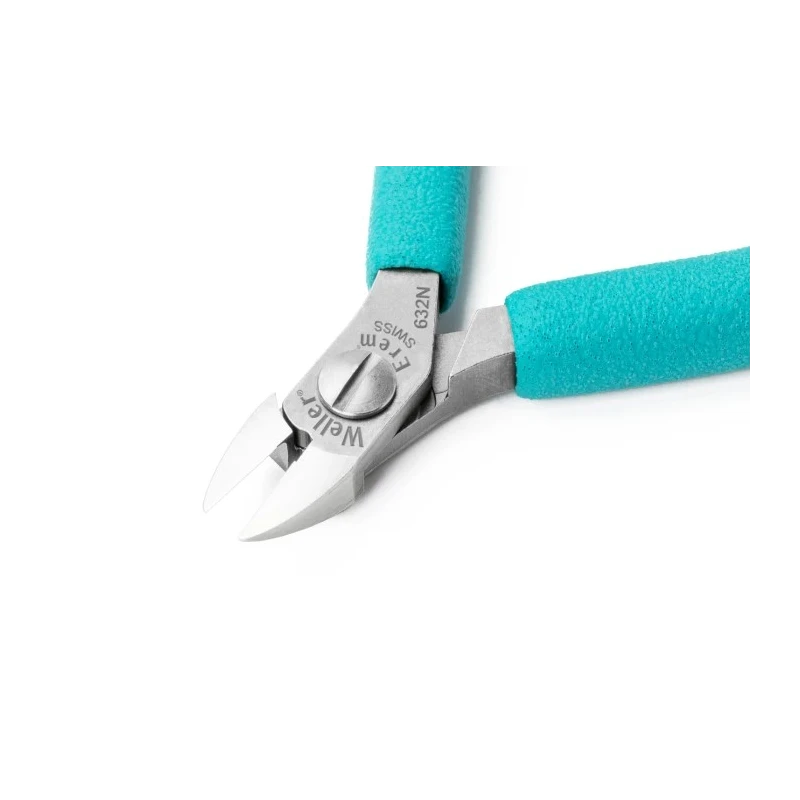 Weller Erem Super Full Flush ESD Safe Cable Cutter 110mm Overall Length 1.3mm Max Cutting Capacity 632N
