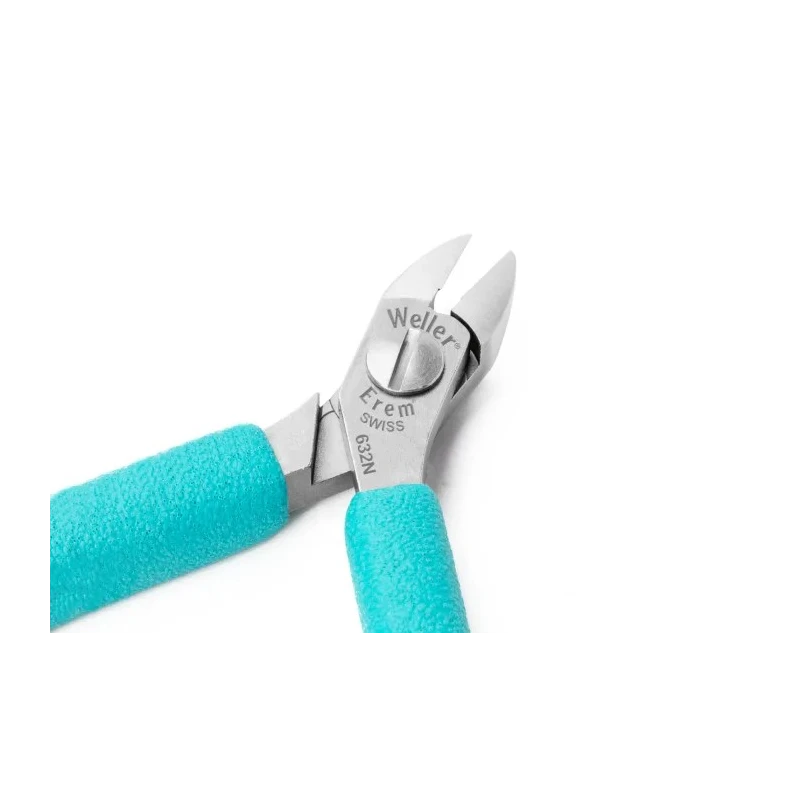 Weller Erem Super Full Flush ESD Safe Cable Cutter 110mm Overall Length 1.3mm Max Cutting Capacity 632N