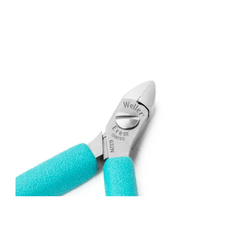 Weller Erem Super Full Flush ESD Safe Cable Cutter 110mm Overall Length 1.3mm Max Cutting Capacity 632N