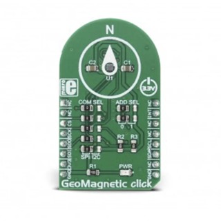 MikroElektronika GeoMagnetic Click MikroBus Click Board for BMM150 MIKROE-2935