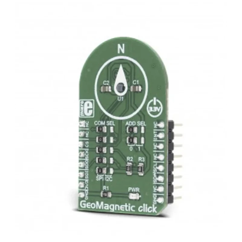 MikroElektronika GeoMagnetic Click MikroBus Click Board for BMM150 MIKROE-2935