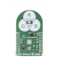 MikroElektronika LED Driver 3 Click Board RGB LED Driver with I2C Interface, 3.3V/5V Supply MIKROE-2950