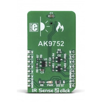 MikroElektronika Sensor Development Tool with AK9752 Infrared Sensor, 3.3V/5V, Low Power 