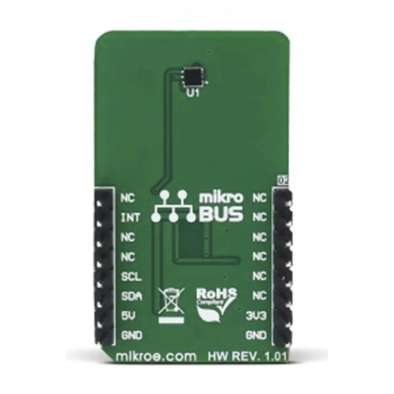 MikroElektronika Sensor Development Tool with AK9752 Infrared Sensor, 3.3V/5V, Low Power 