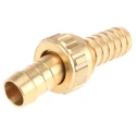 Nito Brass Hose Connector 12.7 mm ID, 25 bar Operating Pressure, Male Connection 27160A4