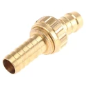 Nito Brass Hose Connector 12.7 mm ID, 25 bar Operating Pressure, Male Connection 27160A4