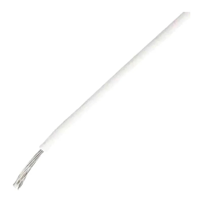 TE Connectivity SPEC 55 Series White Harsh Environment Wire 19 x 29 AWG Ethylene Tetrafluoroethylene 100 m 55A0111-16-9