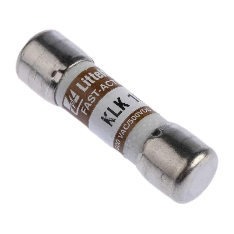 Littelfuse 10A F Melamine Cartridge Fuse 10 x 38 mm KLK Series 600V AC 0KLK010.T