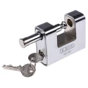 ABUS Keyed Brass Steel Padlock Weatherproof 12 mm Shackle Diameter 17 mm Shackle Length 77 mm Body XR0092 80