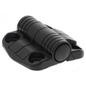 Southco Black Detent Hinge with Fixed Pin Screw Fixing 52 mm x 57 mm x 10.4 mm C6-2