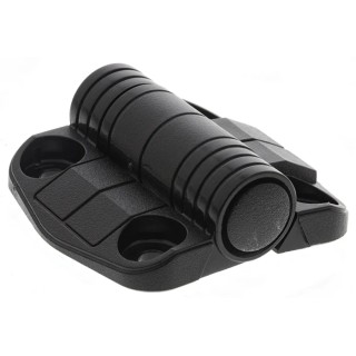 Southco Black Detent Hinge with Fixed Pin Screw Fixing 52 mm x 57 mm x 10.4 mm C6-2