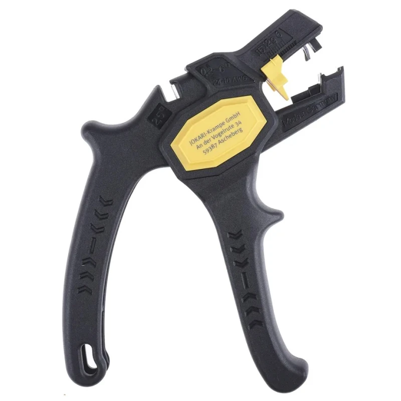 Jokari Soft Grip Wire Stripper for Strands, Massive and Flexible Conductors 0.2 to 6 mm² 20050