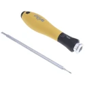 Wiha Interchangeable Standard Screwdriver Set, Hexagon Phillips Slotted Torx Tip, 11-Piece ESD Safe 31499