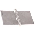 Pinet Stainless Steel Butt Hinge with Barrel Pin, 80 mm x 80 mm x 3 mm 347-8428