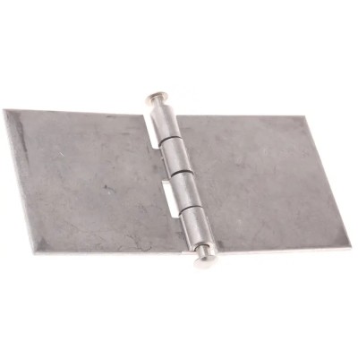 Pinet Stainless Steel Butt Hinge with Barrel Pin, 80 mm x 80 mm x 3 mm 347-8428