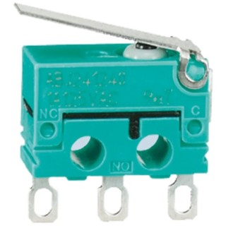 Panasonic Hinge Lever Micro Switch, Solder Terminal, 2A, 125 V ac, 30 V dc, SPDT, IP50 ABS141240
