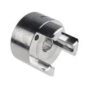 Ruland Aluminium Clamp Jaw Coupler 57.2 mm OD, 80 mm Length, Zero Backlash MJC57-16-A