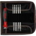 Wiha Hexagon, Phillips, Slotted Standard Screwdriver Set, 6-Piece ESD Safe 32298